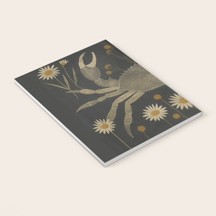 Crab with Daisies Notebook Gallery Image 3