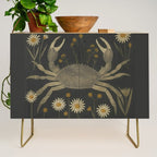 Crab with Daisies Credenza Gallery Image 1