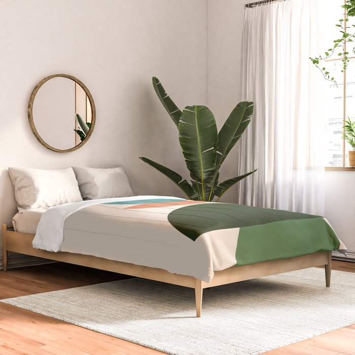 Abstract Shape Design Comforter Gallery Image 2
