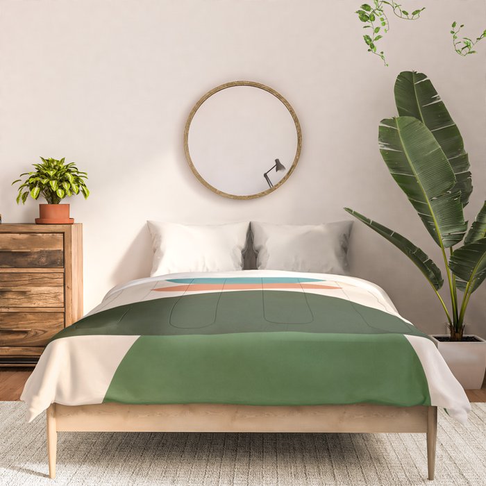 Abstract Shape Design Comforter Gallery Image 3
