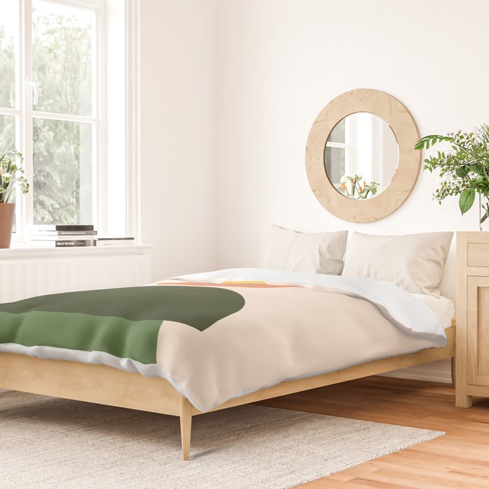 Abstract Shape Design Duvet Cover Gallery Image 2