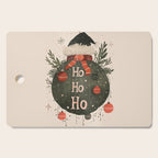 Festive Ho Ho Ho Bauble Cutting Board Gallery Image 1