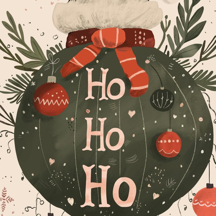 Festive Ho Ho Ho Bauble Coffee Mug Gallery Image 2