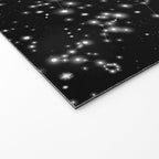 Black Galaxy Constellation Star Pattern Welcome Mat Gallery Image 2