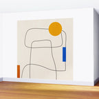 Minimal Geometric Shapes 67 Wall Mural Gallery Image 2