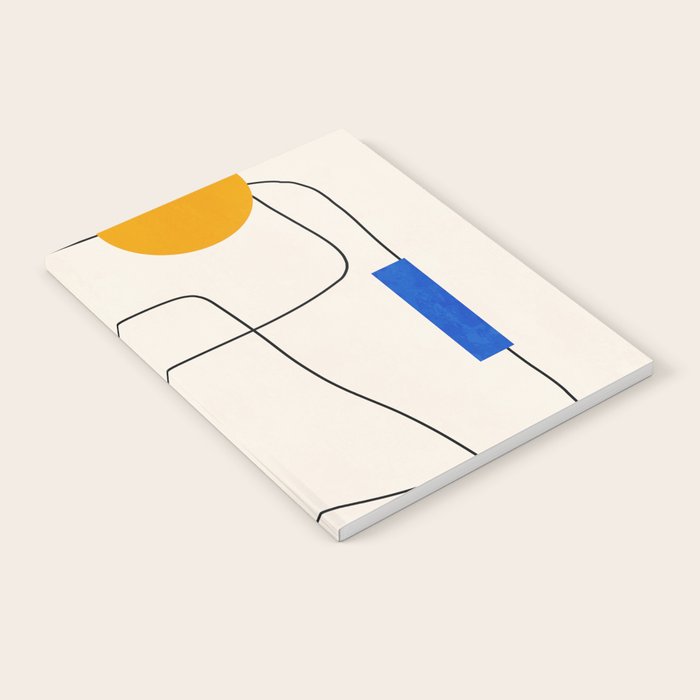 Minimal Geometric Shapes 67 Notebook Gallery Image 2