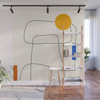 Minimal Geometric Shapes 67 Wall Mural Gallery Image 1
