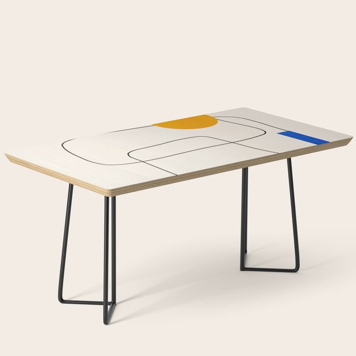 Minimal Geometric Shapes 67 Coffee Table Gallery Image 1