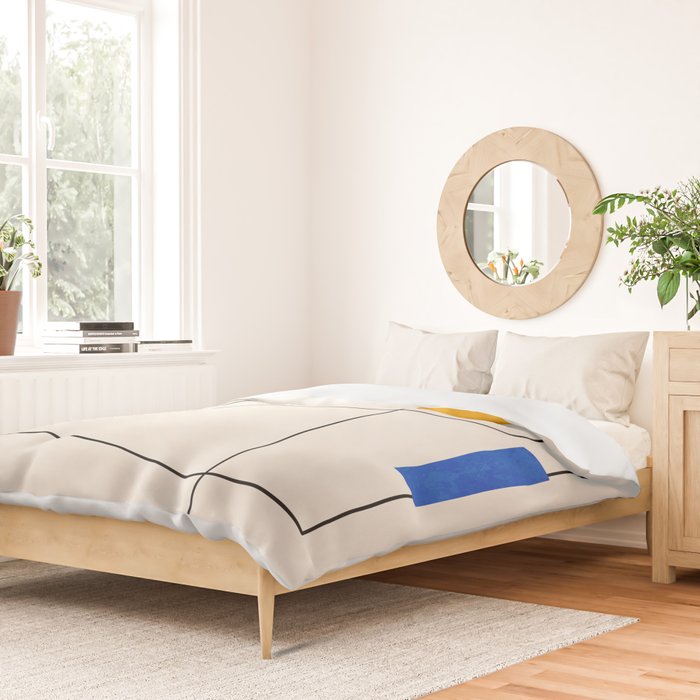 Minimal Geometric Shapes 67 Duvet Cover Gallery Image 2