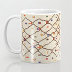 Vintage North African Berber Rug Print Coffee Mug Gallery Image 3