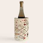 Vintage North African Berber Rug Print Wine Chiller Gallery Image 3