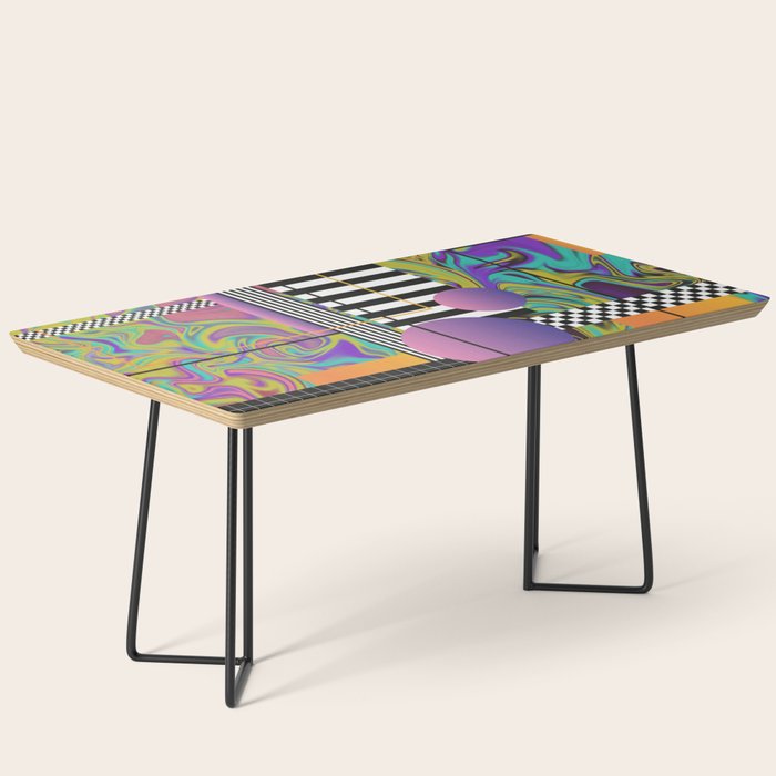 Vaporwave glitch 1 - 80s / 90s Retro Coffee Table Gallery Image 1