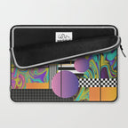 Vaporwave glitch 1 - 80s / 90s Retro Laptop Sleeve Gallery Image 2