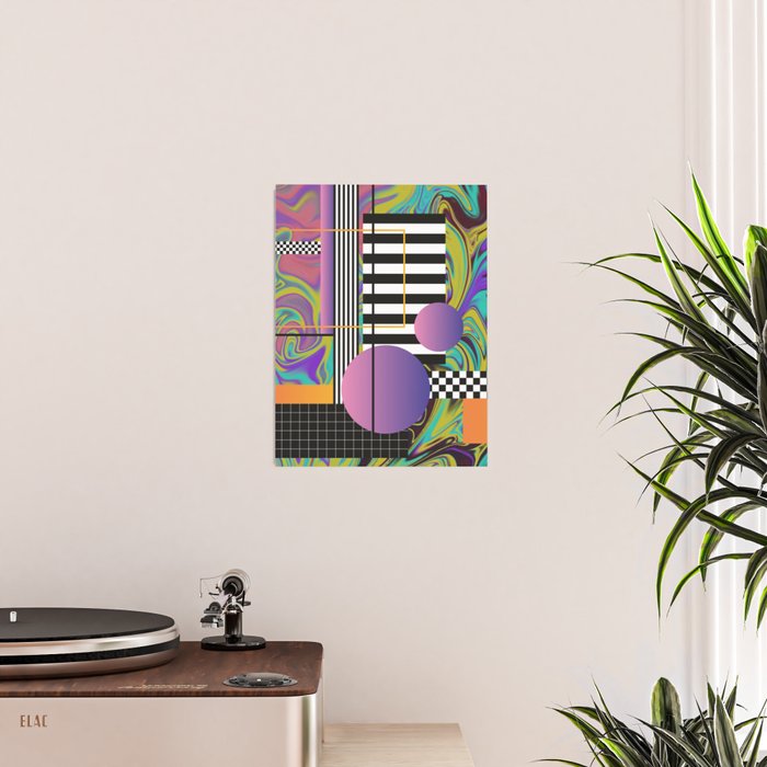 Vaporwave glitch 1 - 80s / 90s Retro Poster Gallery Image 2