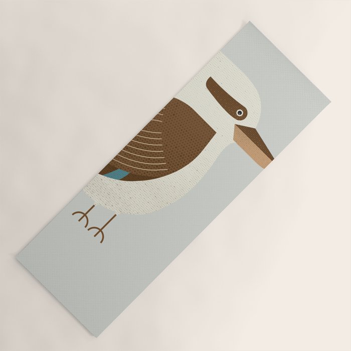 Whimsy Laughing Kookaburra Yoga Mat Gallery Image 1