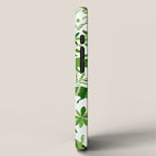 Mexican Otomí Design in Green by Akbaly iPhone Case Gallery Image 2