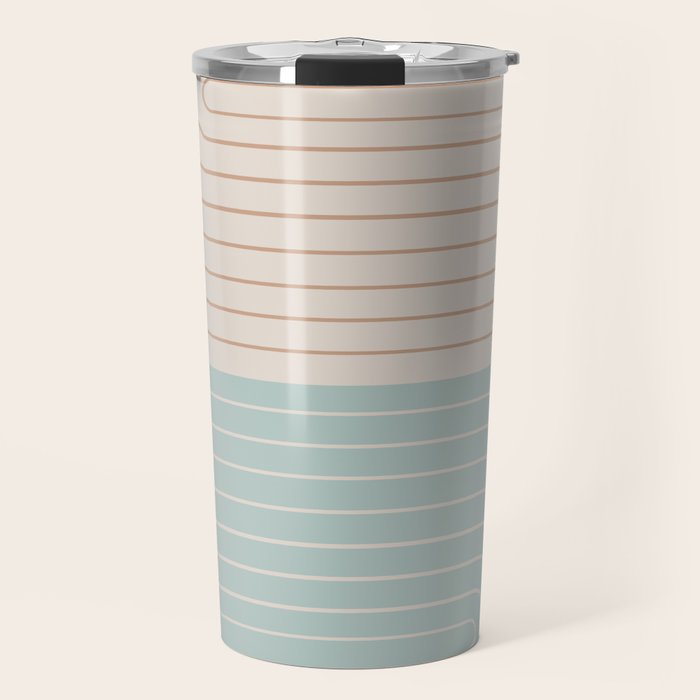 Two Tone Line Curvature XL Travel Mug Gallery Image 1