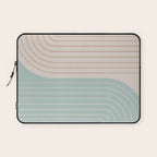 Two Tone Line Curvature XL Laptop Sleeve Gallery Image 1