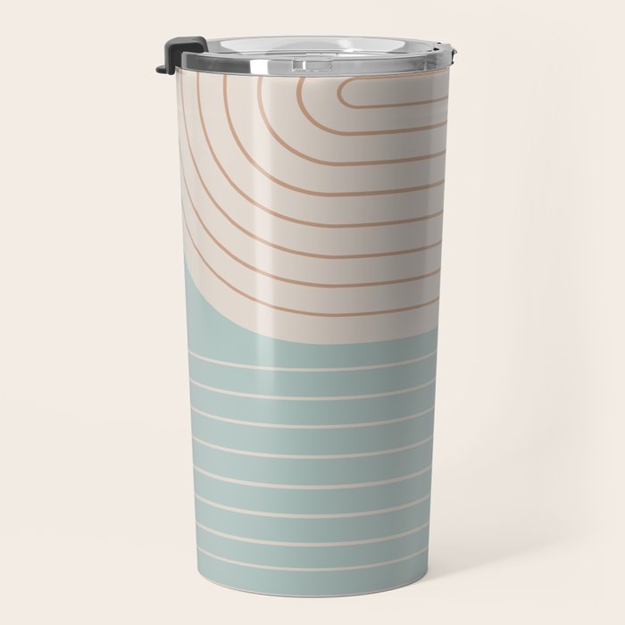 Two Tone Line Curvature XL Travel Mug Gallery Image 3