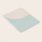 Two Tone Line Curvature XL Notebook Gallery Image 3