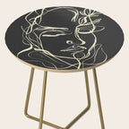 Abstract Face 89 Side Table Gallery Image 2