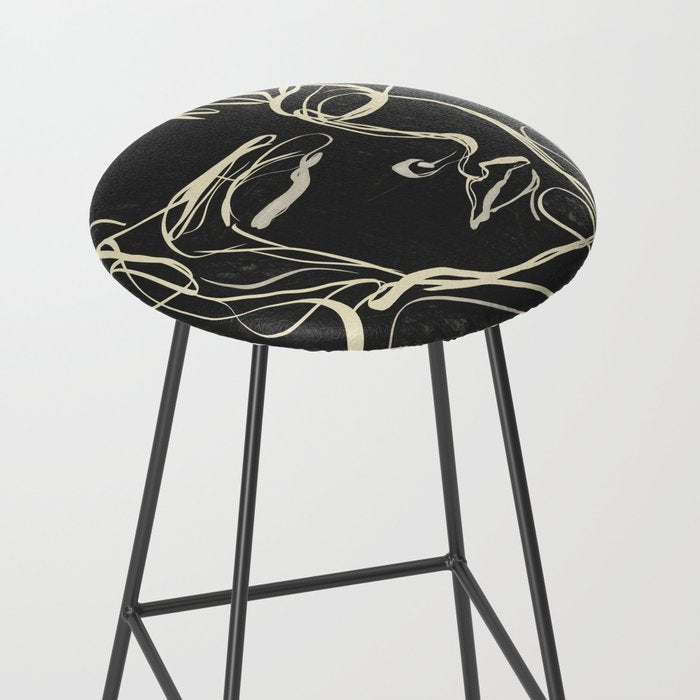 Abstract Face 89 Stool Gallery Image 2