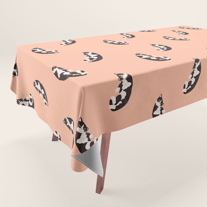 Oreo Cat Tablecloth Gallery Image 1