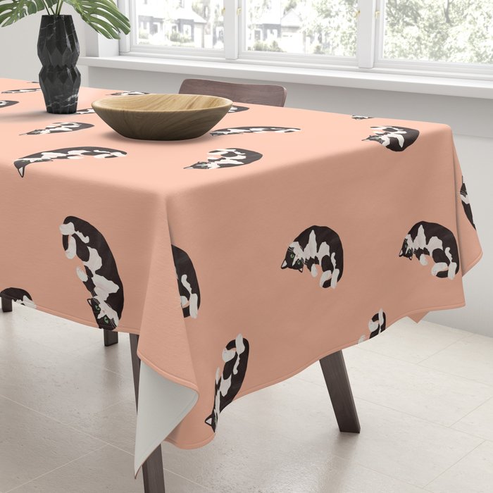 Oreo Cat Tablecloth Gallery Image 3