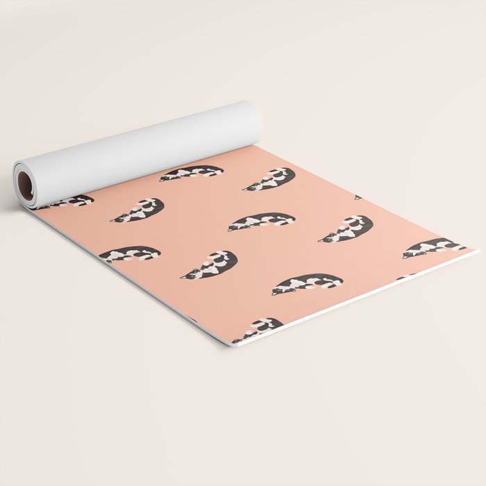 Oreo Cat Yoga Mat Gallery Image 2