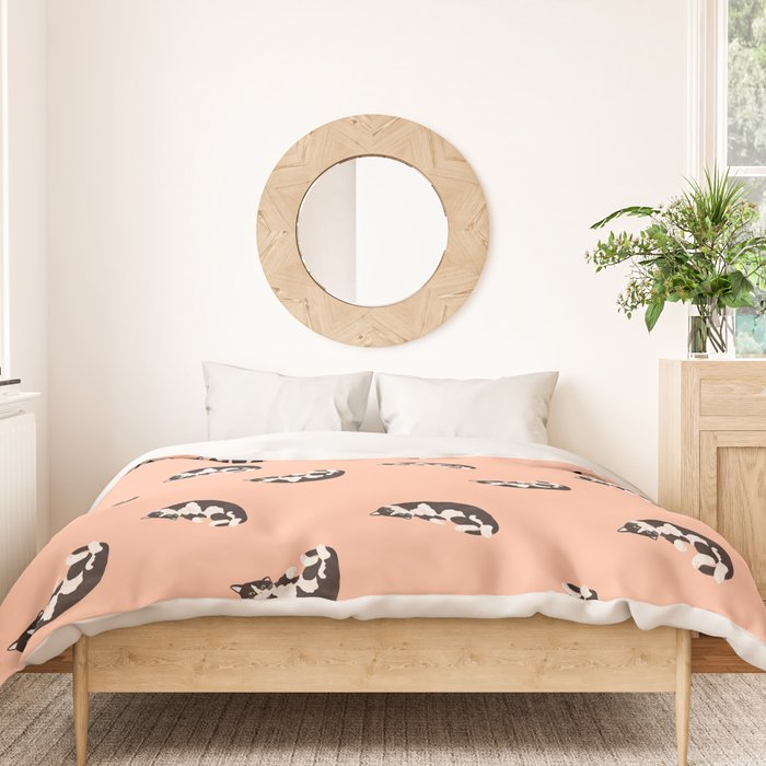 Oreo Cat Duvet Cover Gallery Image 3