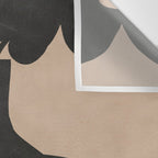 Floral Silhouette 6 Wall Tapestry Gallery Image 3