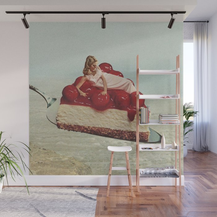 Cherryo - Cherry Cheesecake  Wall Mural Gallery Image 1