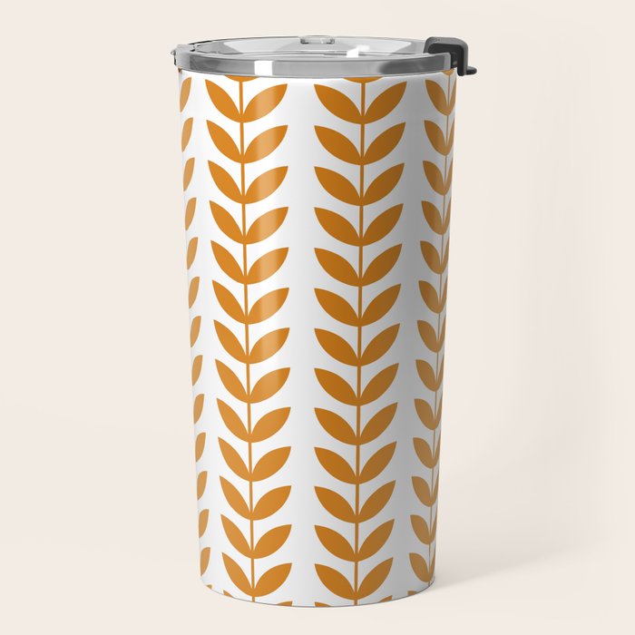 Scandinavian Mid Century Pattern Travel Mug Gallery Image 2