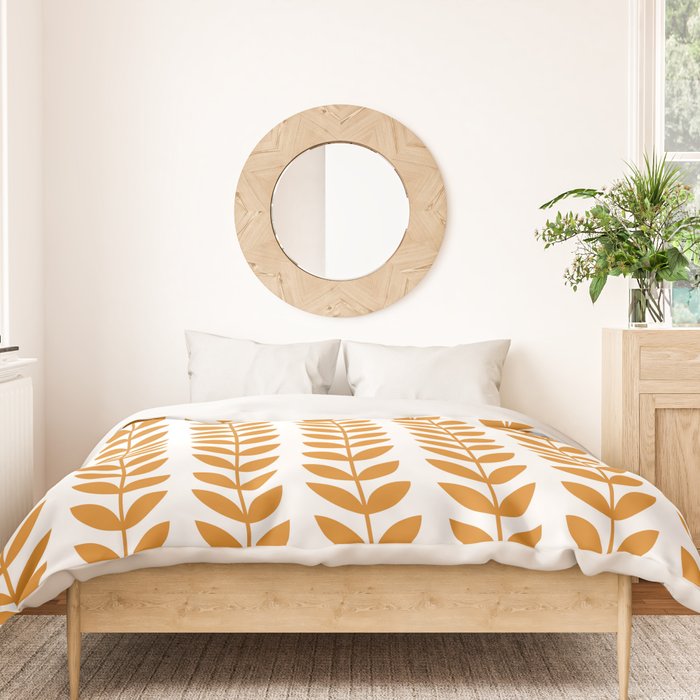 Scandinavian Mid Century Pattern Duvet Cover Gallery Image 3