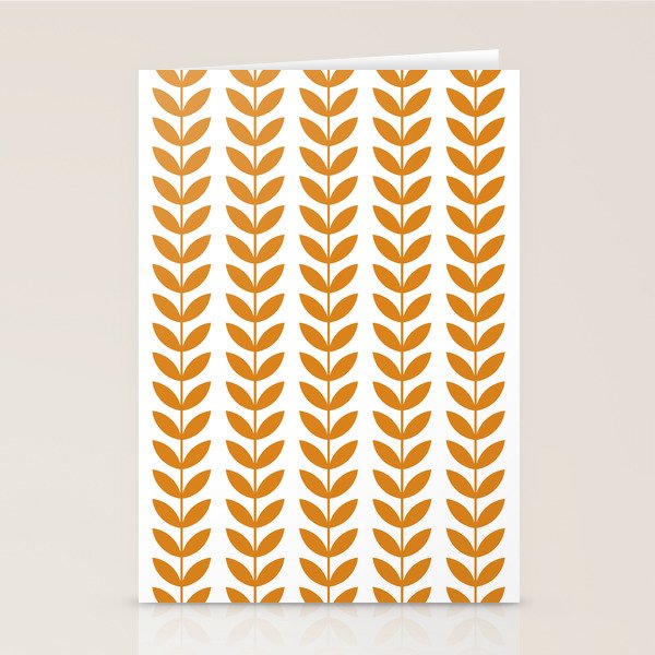 Scandinavian Mid Century Pattern Stationery Card Gallery Image 2
