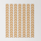 Scandinavian Mid Century Pattern Throw Blanket Gallery Image 2