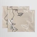 Abstract Face 16 Placemat Gallery Image 1