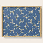 Dalmatian On Blue Serving Tray Gallery Image 1
