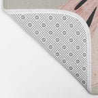 butterfly watercolor Bath Mat Gallery Image 2