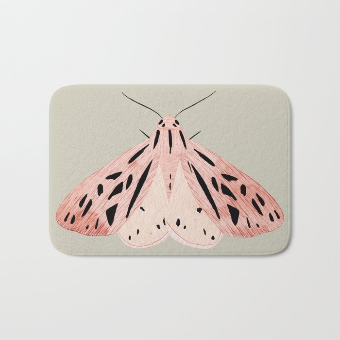 butterfly watercolor Bath Mat Gallery Image 1