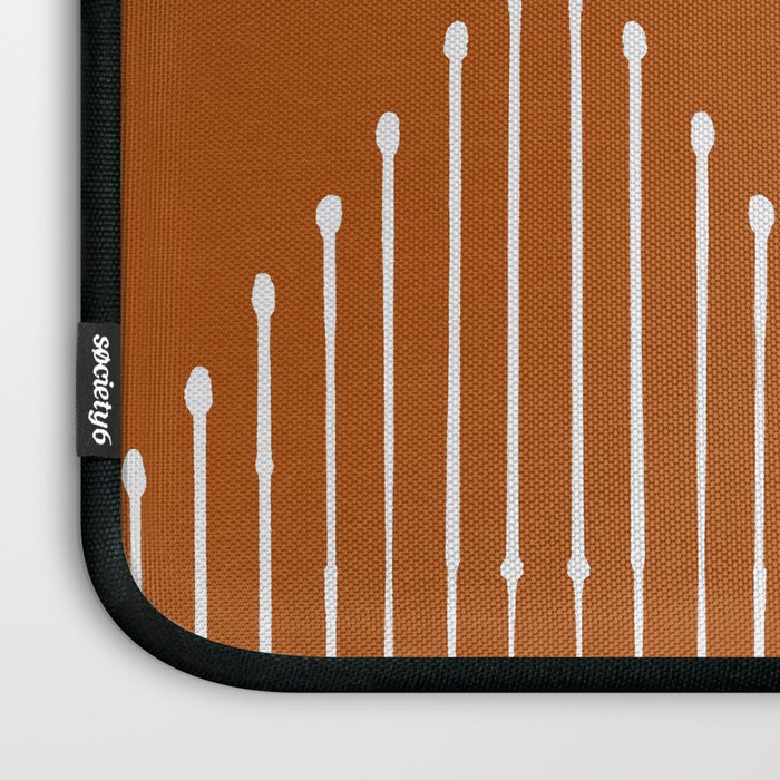 Geo (Rust) Laptop Sleeve Gallery Image 3