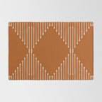 Geo (Rust) Rug Gallery Image 2