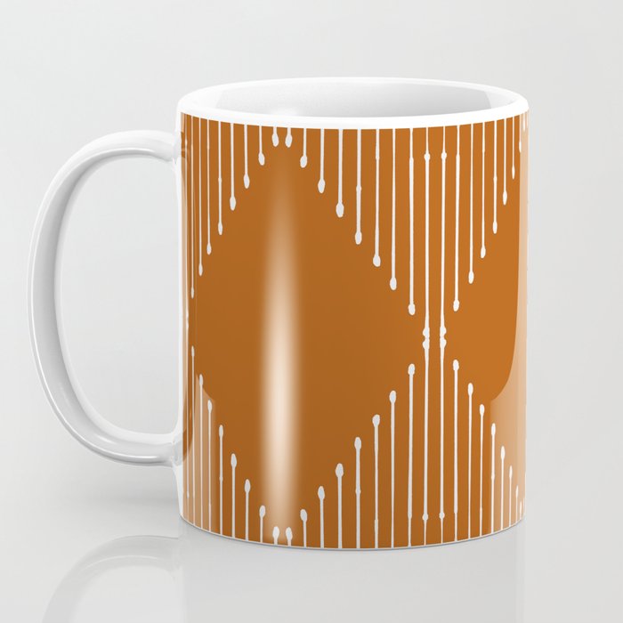 Geo (Rust) Coffee Mug Gallery Image 3