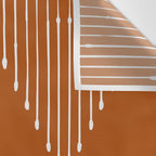 Geo (Rust) Wall Tapestry Gallery Image 3