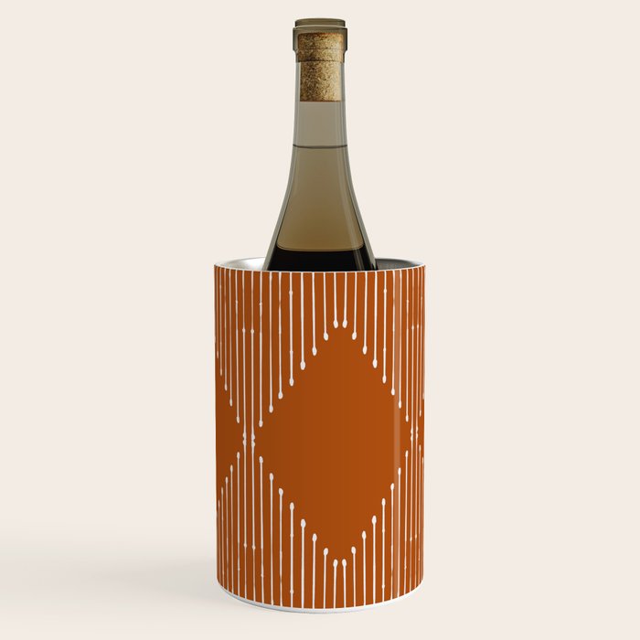 Geo (Rust) Wine Chiller Gallery Image 3