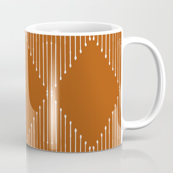 Geo (Rust) Coffee Mug Gallery Image 1