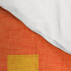 Bold Minimalism Orange Comforter Gallery Image 4