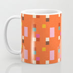 Bold Minimalism Orange Coffee Mug Gallery Image 3