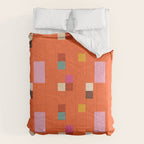 Bold Minimalism Orange Comforter Gallery Image 6