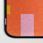 Bold Minimalism Orange Laptop Sleeve Gallery Image 3